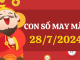 Con số may mắn hôm nay 28/7/2024 theo 12 con giáp: Chọn đúng số để đổi vận ngay