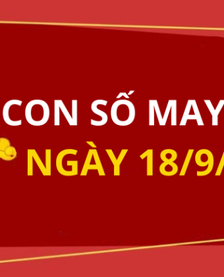 Con số may mắn hôm nay 18/9/2025 theo tuổi: Số đắc lộc cho tuổi của bạn