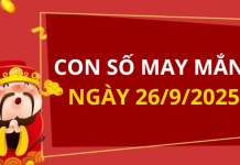 Con số may mắn hôm nay 26/9/2025 theo tuổi: Số thu hút tài lộc