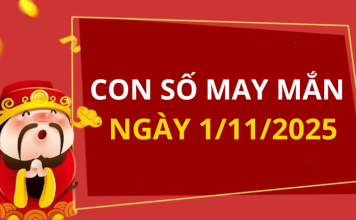 Con số may mắn hôm nay 1/11/2025 theo tuổi: Xem số vàng hợp tuổi bạn
