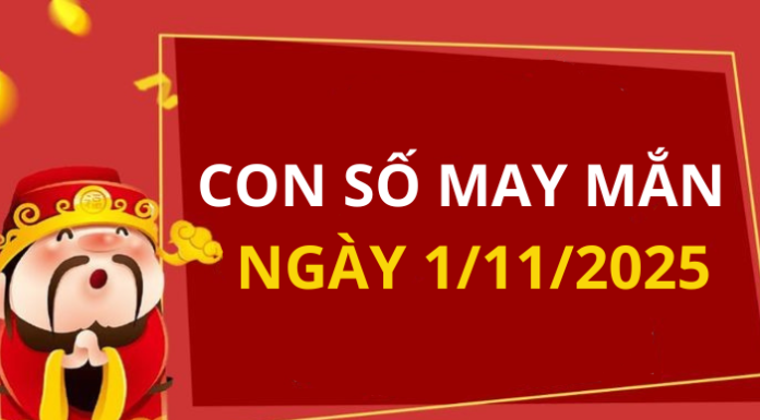 Con số may mắn hôm nay 1/11/2025 theo tuổi: Xem số vàng hợp tuổi bạn