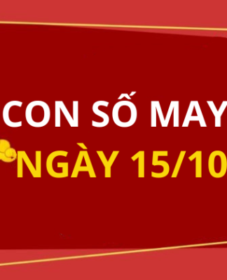 Con số may mắn hôm nay 15/10/2025 theo tuổi: Chọn số đón lộc