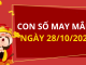 Con số may mắn hôm nay 28/10/2025 theo tuổi: Chọn số đón lộc