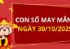 Con số may mắn hôm nay 30/10/2025 theo tuổi: Chọn số cát đổi vận tức thì