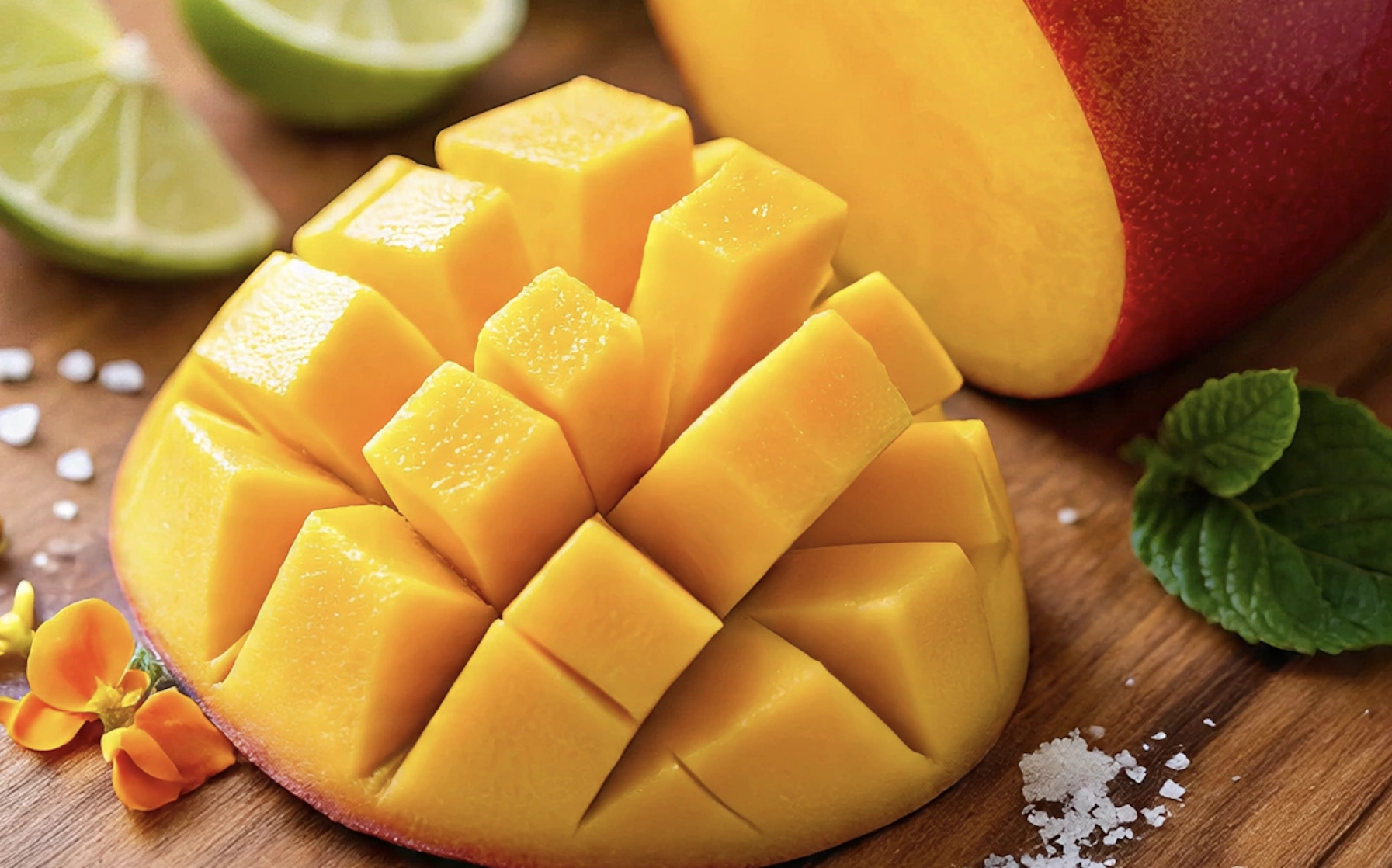 Xoài chín có thể khiến lượng đường trong máu tăng nhanh, gây khó khăn cho việc kiểm soát bệnh tiểu đường.