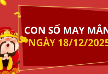Con số may mắn hôm nay 18/12/2025 theo tuổi: Số may giúp bạn vượng tài
