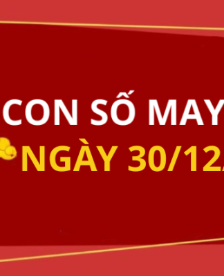 Con số may mắn hôm nay 30/12/2025 theo tuổi: Chọn số cát đổi vận tức thì