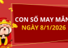 Con số may mắn hôm nay 8/1/2026 theo từng tuổi: Chọn số đổi vận chi tiết nhất