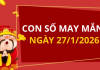 Con số may mắn hôm nay 27/1/2026 theo từng tuổi: Chọn số đón lộc
