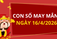 Con số may mắn hôm nay 16/4/2026 theo từng tuổi: Số may giúp bạn đón lộc