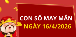 Con số may mắn hôm nay 16/4/2026 theo từng tuổi: Số may giúp bạn đón lộc