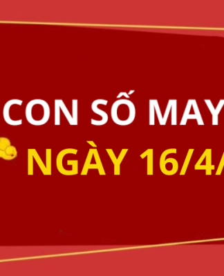 Con số may mắn hôm nay 16/4/2026 theo từng tuổi: Số may giúp bạn đón lộc