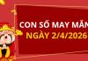 Con số may mắn hôm nay 2/4/2026 theo từng tuổi: Xem số vàng hợp tuổi bạn